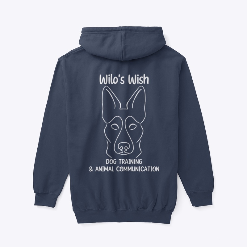 front and back white design