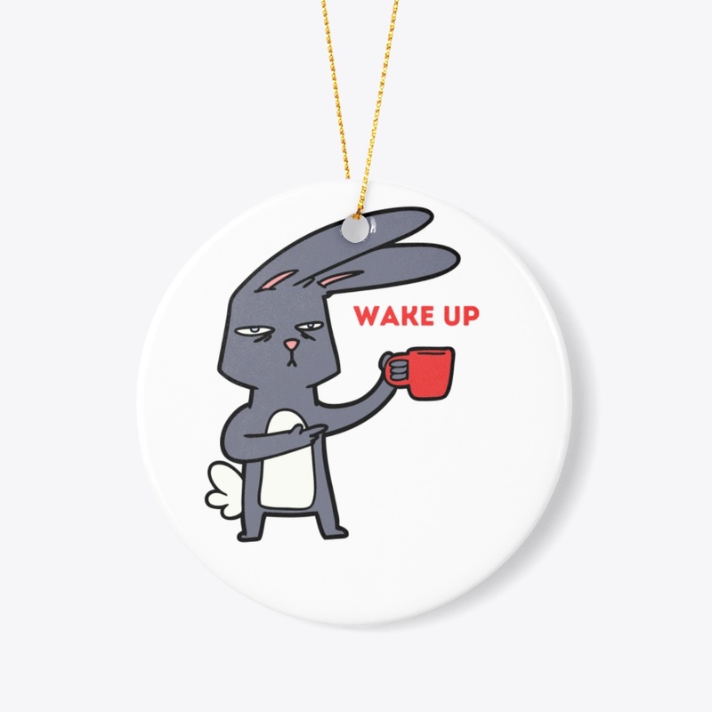 Rabbit says Wake up 