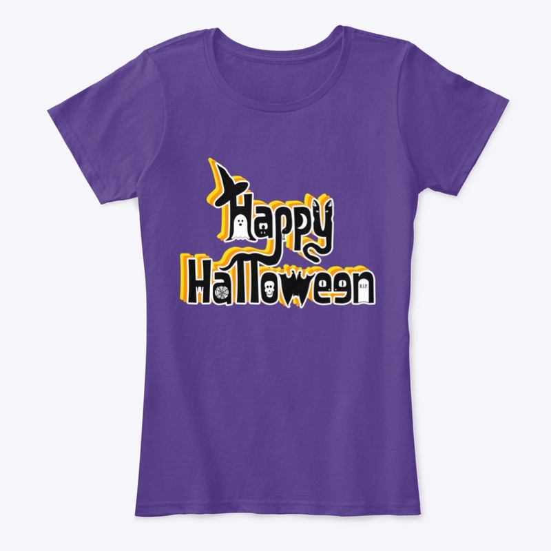 Happy Halloween with Candy Corn colors