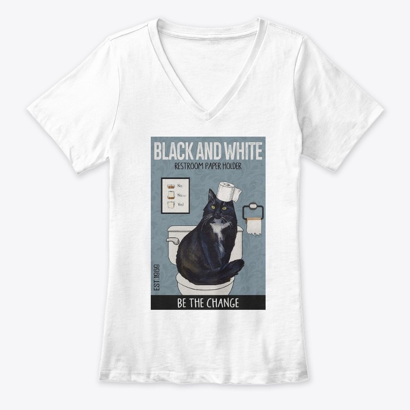 Be The Change Tuxedo Cat 