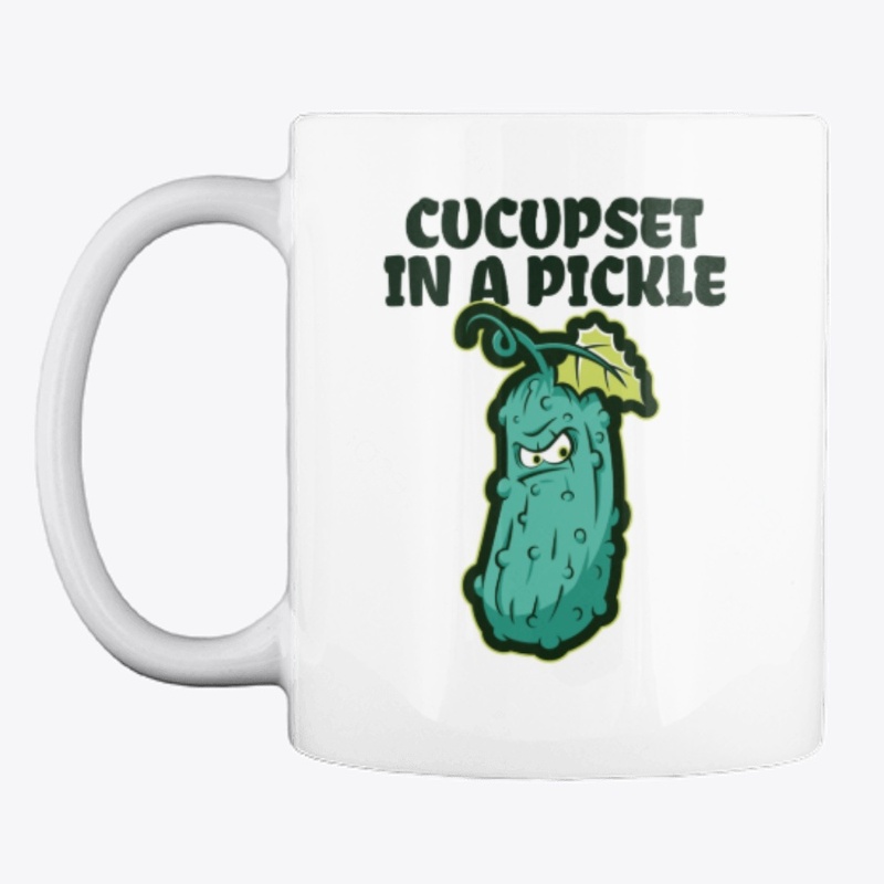 Cucupset in a pickle! Funny cucumber pun