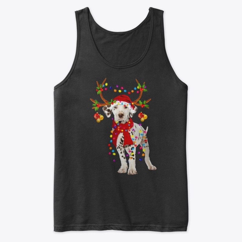 DALMATIAN CHRISTMAS T SHIRT