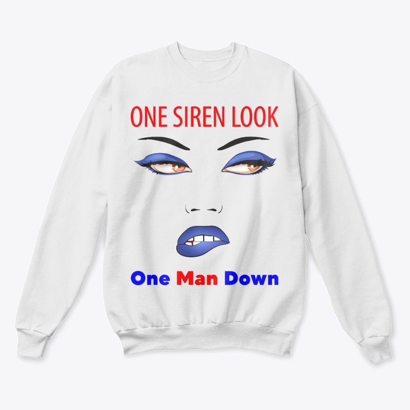 One Siren Look, One Man Down T-shirt 