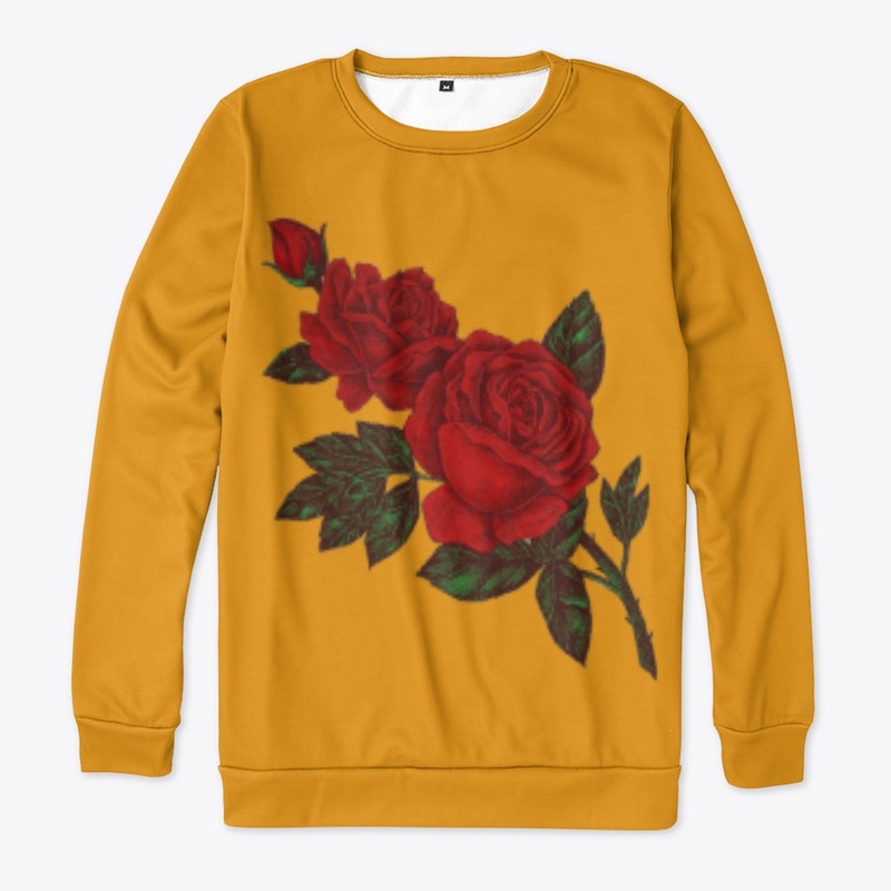 Red Roses - Safaf Logo in the Back