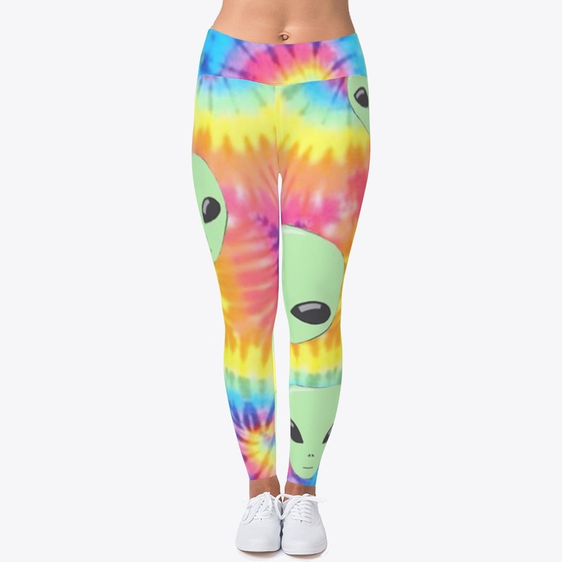 Retro Alien Socks