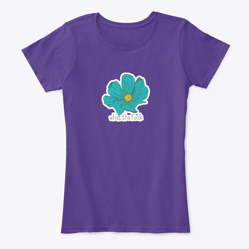 DFF - WHAT THE FUCK - TURQUOISE FLOWER