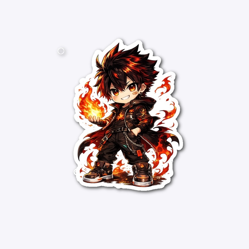 Anime Fire Boy