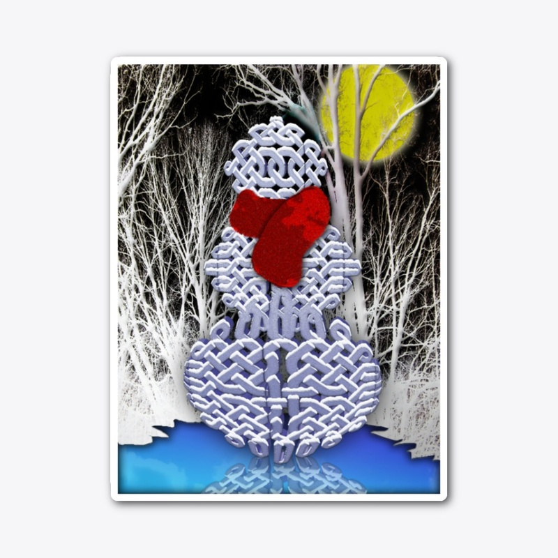 Celtic Knot Snowman