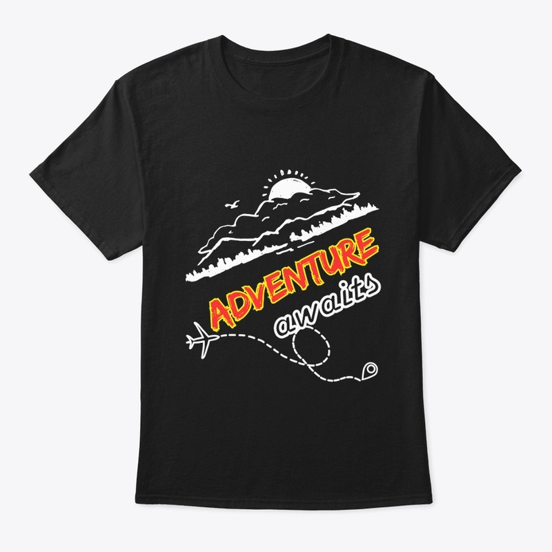 "Adventure Awaits" for travel lovers
