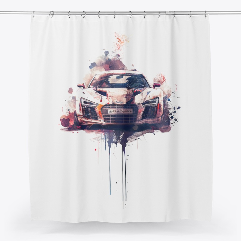 Race Car watercolour style