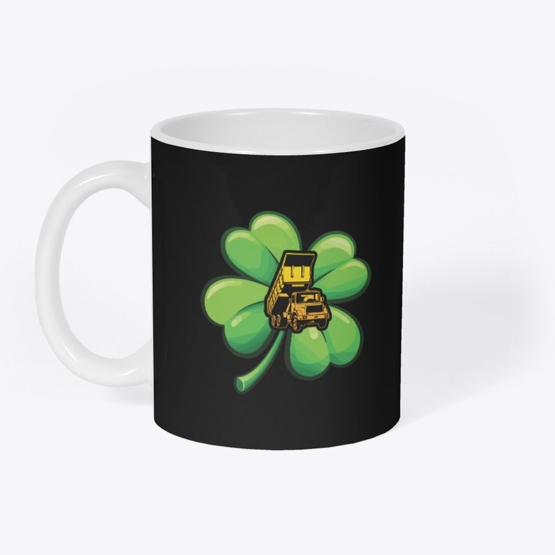 Lucky Dump Truck Driver Shirt 