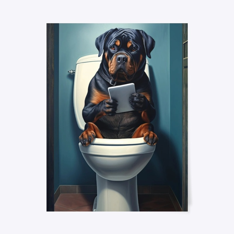 Rottweiler Bathroom