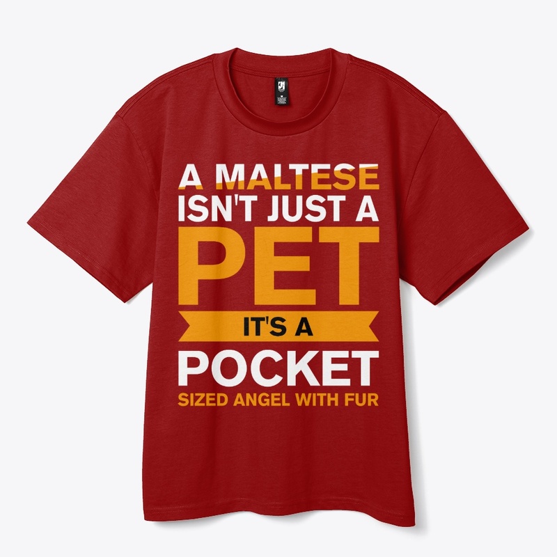 A Maltese Dog t shirt 