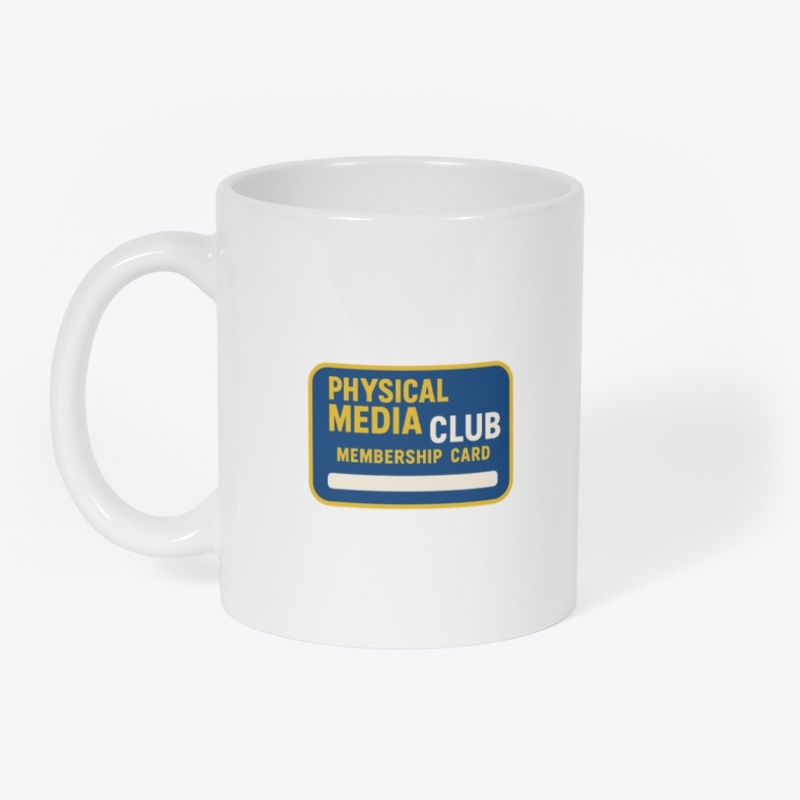 Physical Media Club Membership Card