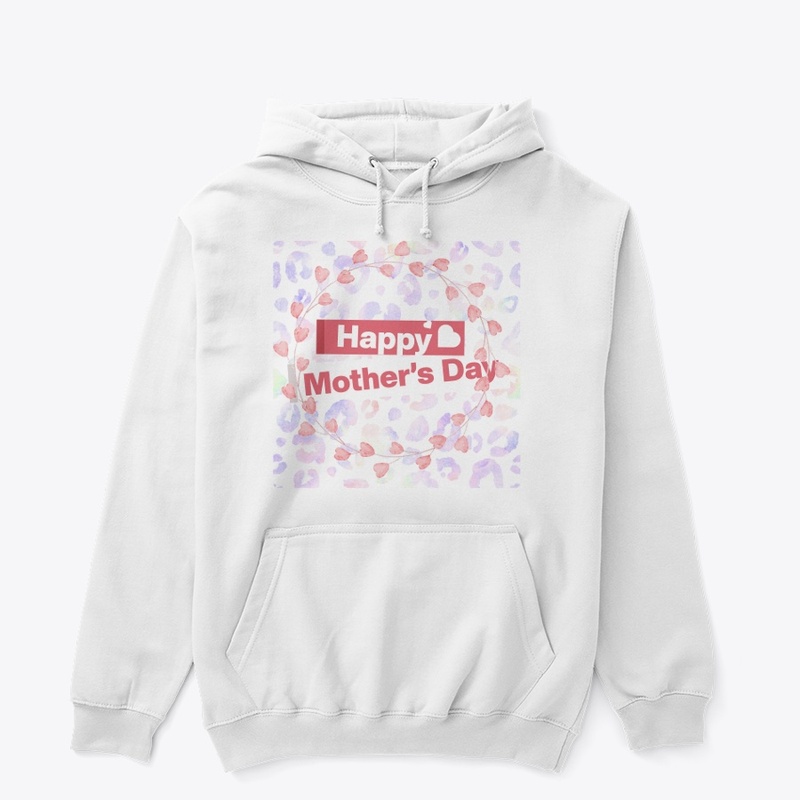 Happy Mothers Day With Pink & Blue