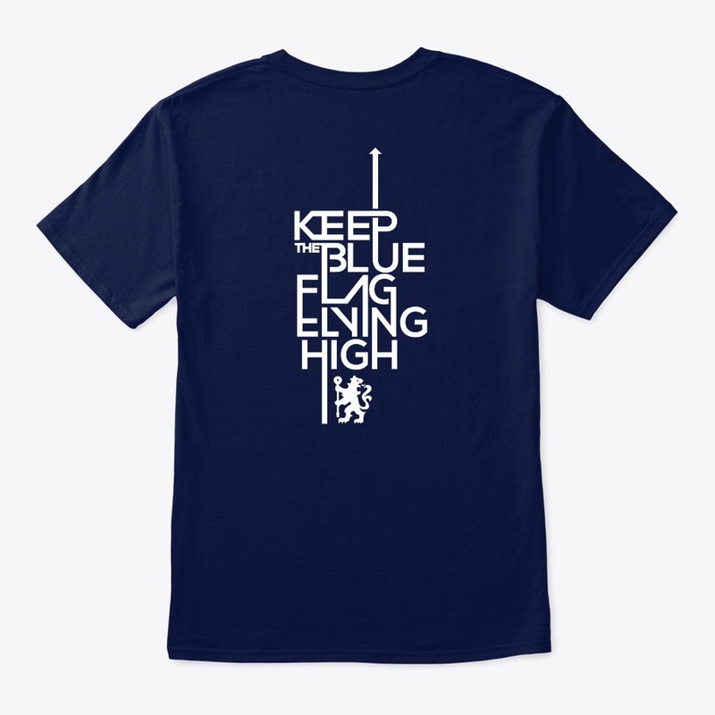 Keep the blue flag flying high
