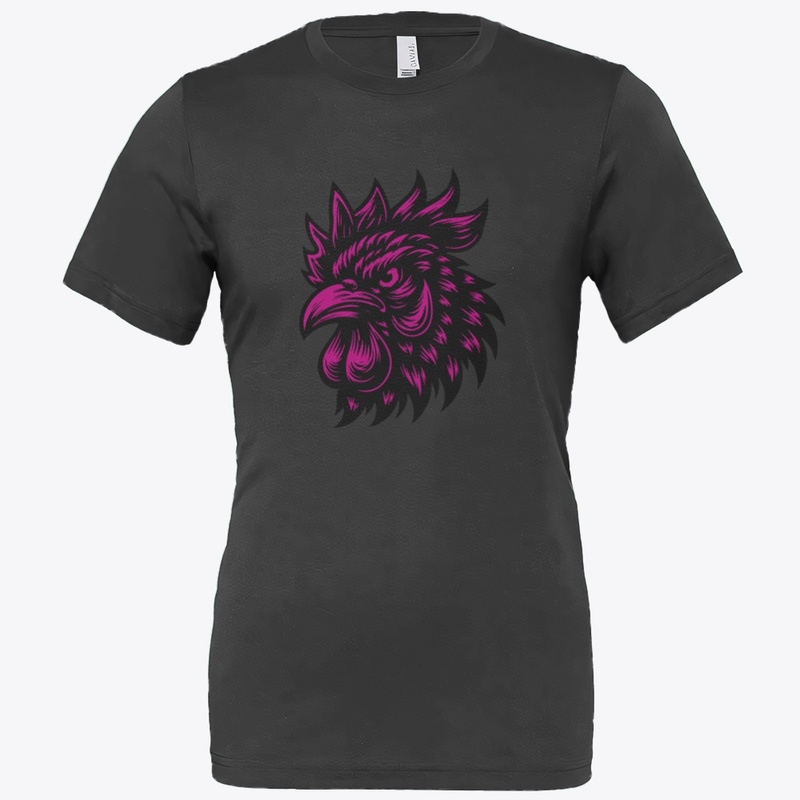 Wild Angry Chicken Design