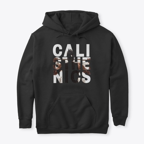 Calisthenics Apparel Black Maglietta Front
