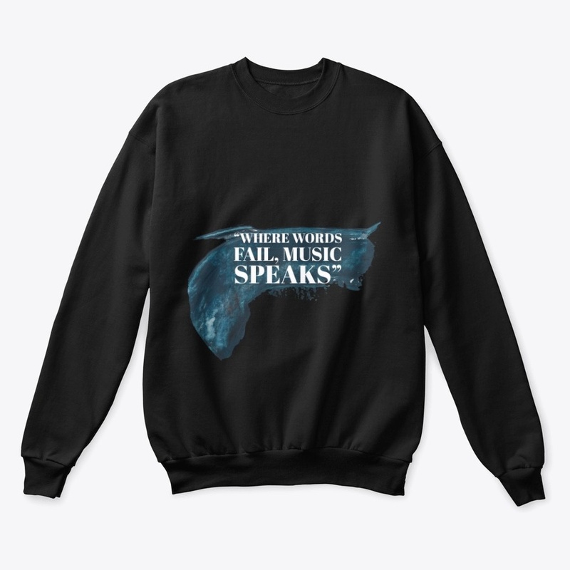 Music Speaks Hoodies & Sweatshirt