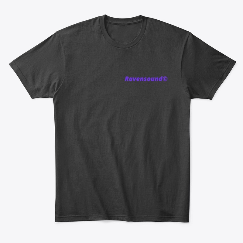 "Ravensound©" Logo Purple