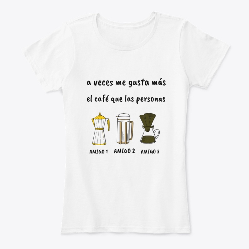 Me gusta mas el cafe que las personas