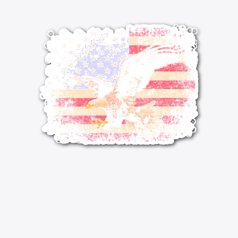 Bald Eagle 4th of July Christmas