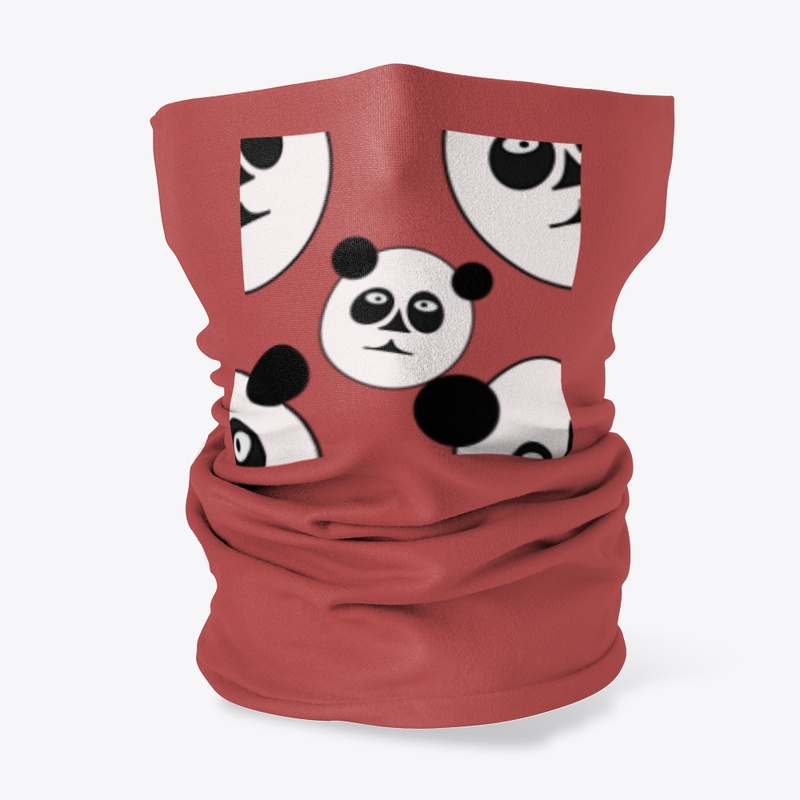 abstract pandas black and white pattern