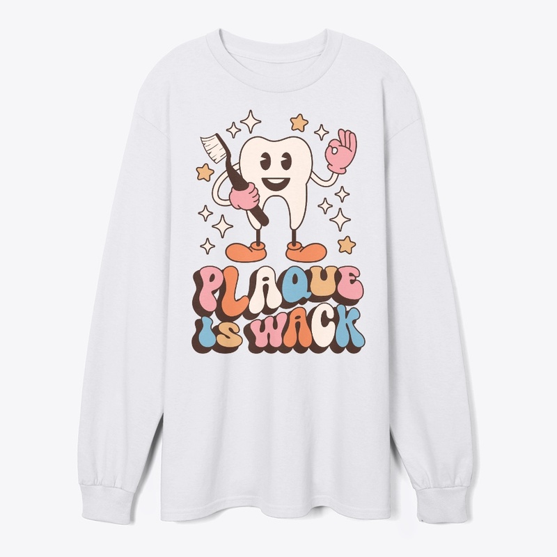 Plaque is wack Crewneck Sweatshirt