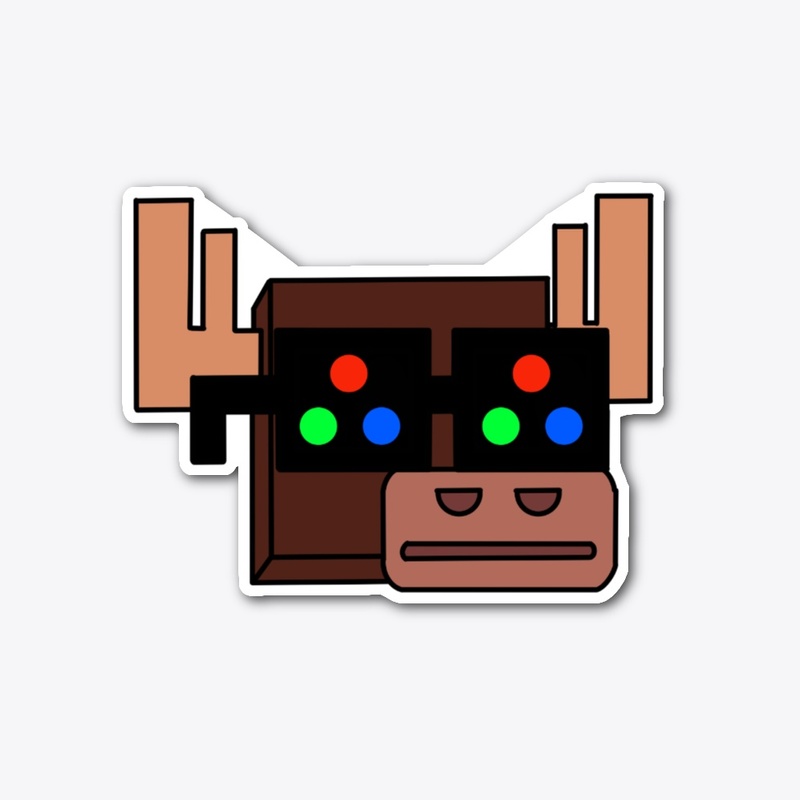 Moose Noundles Sticker