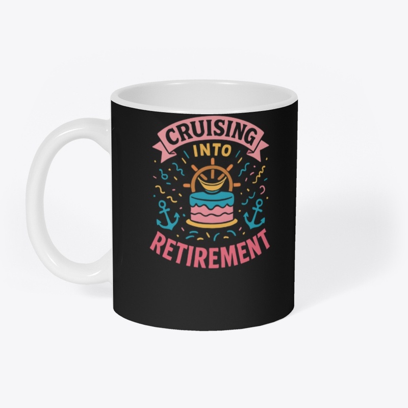Cruising Into Retirement Anchor Cake