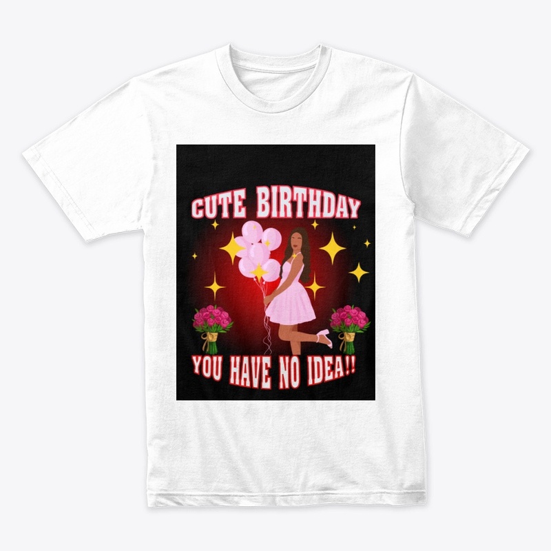 Birthday t-shirt for girl!