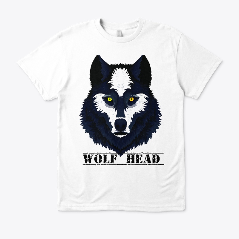 Wolf head silhouette