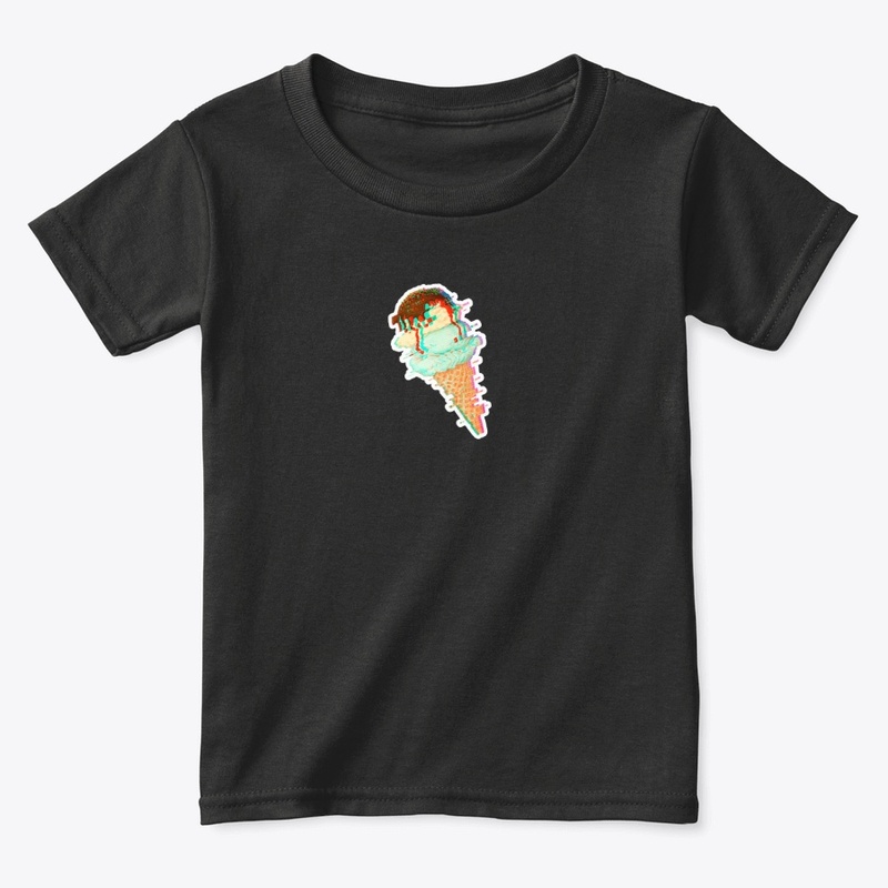 Glitchy Ice Cream Cone