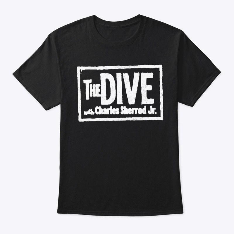 “The DIVE” Black and White Tee