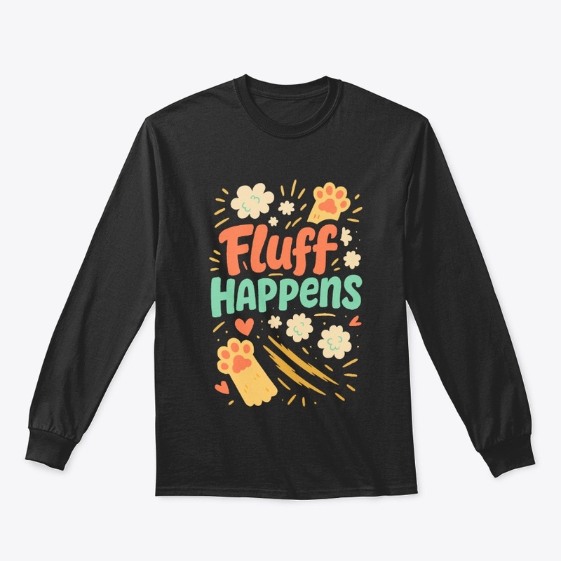 Fluff Happens – Maine Coon Cat Quote 