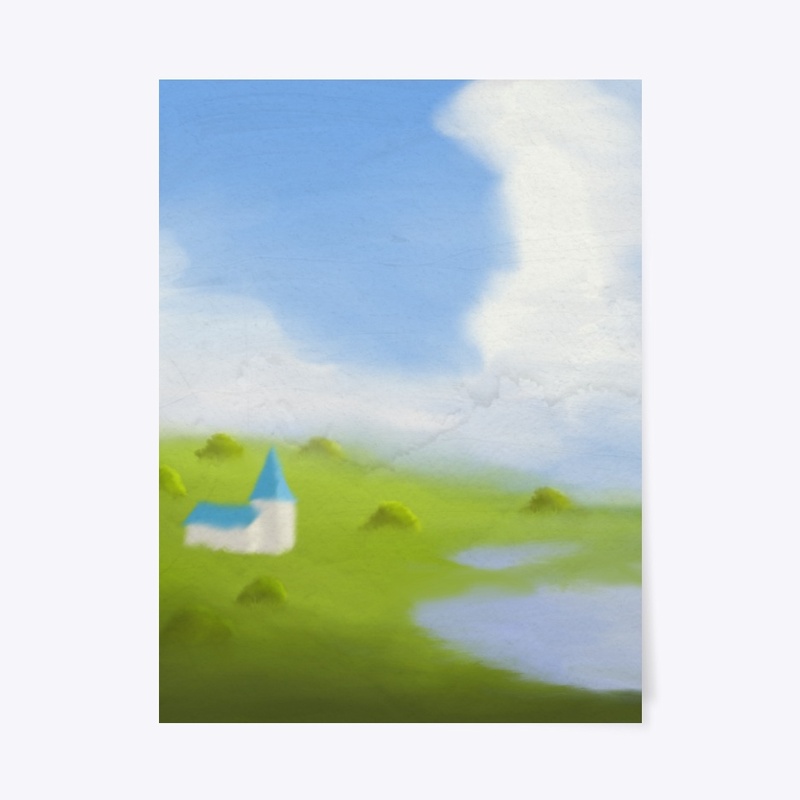 Serene Countryside Landscape