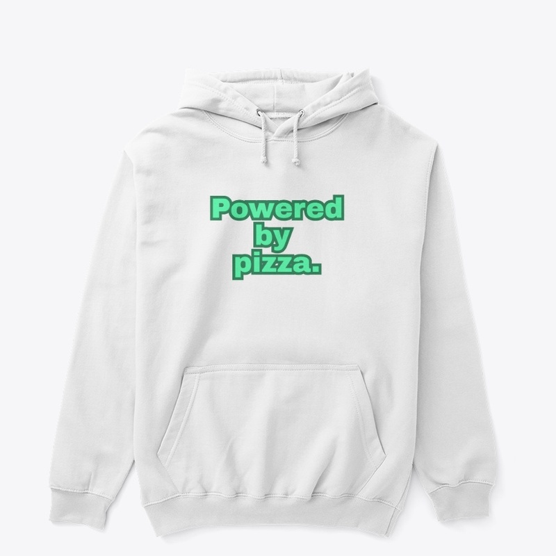 Powered by Pizza" T-Shirt Design