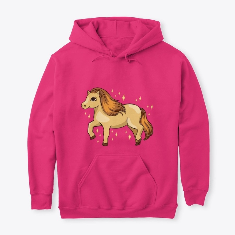 Cute Shetland pony 