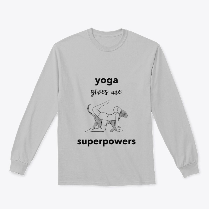 Yoga Gives Me Superpowers Tee