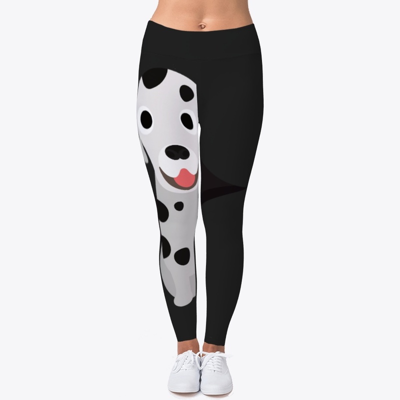 Dalmatian Halloween Costume Sticker Dog