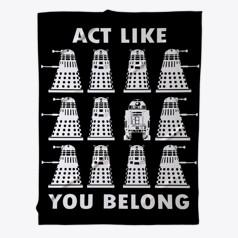 Act Like You Belong - White