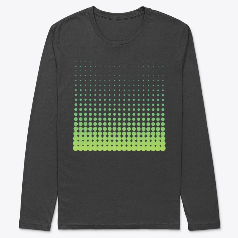 DOT PATTERN premium long sleeve tee