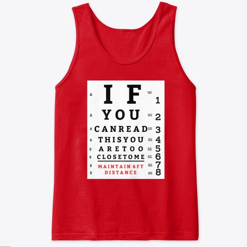 COVID Eye Chart-2FT Distance