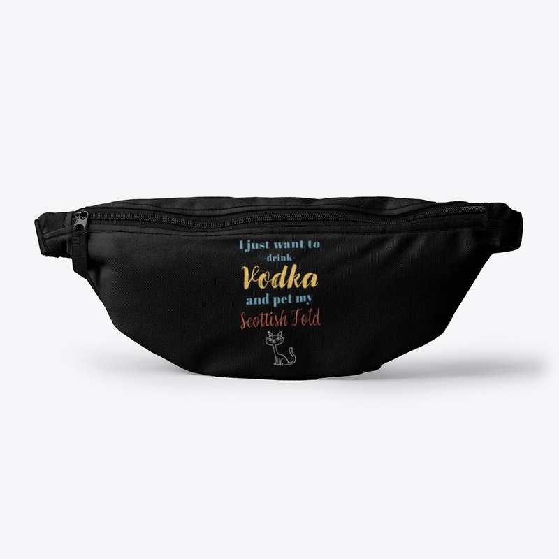 Drink Vodka Scottish Fold Cat
