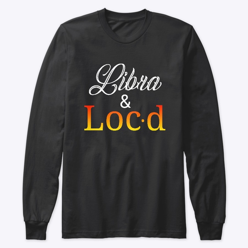 Libra & loc'd zodiac tee shirt