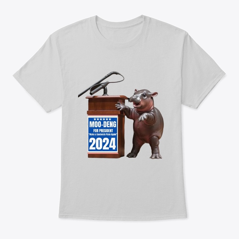 Moo Deng Baby Hippo For President