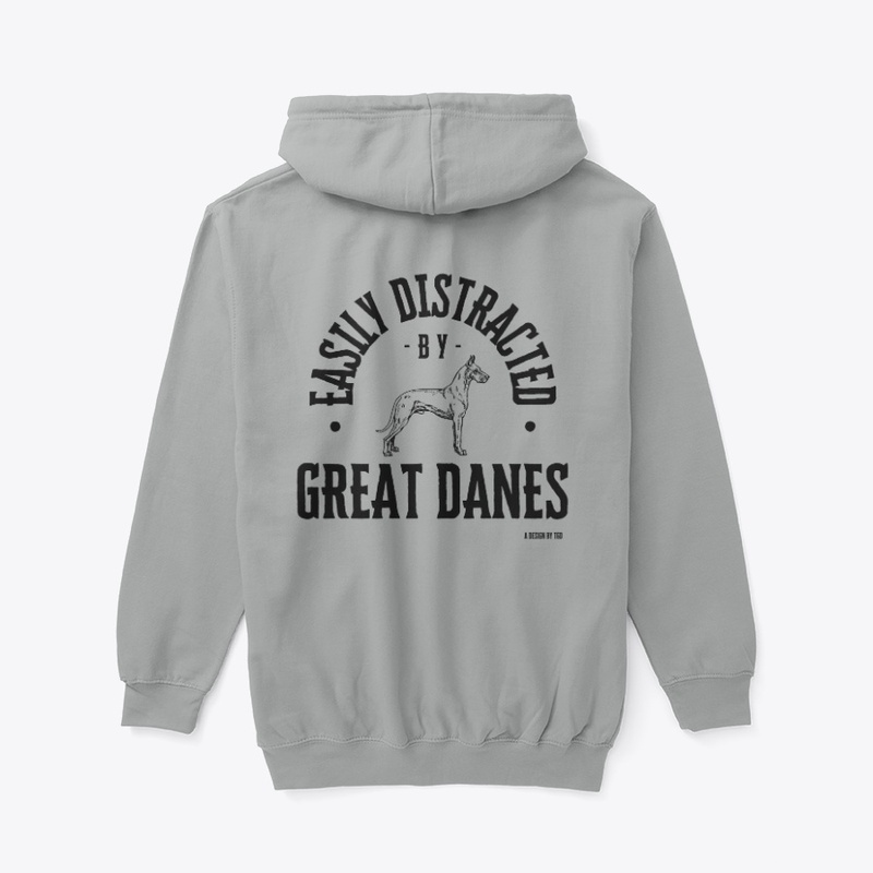 Easily Distracted - Great Dane (drk)