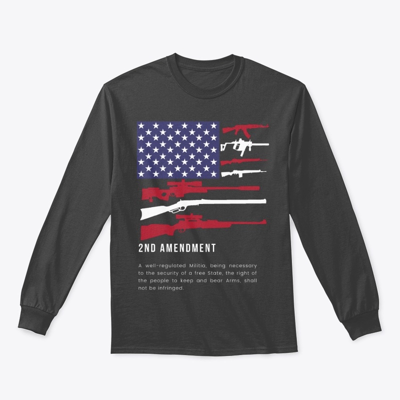 American flag and 2nd amendment rights