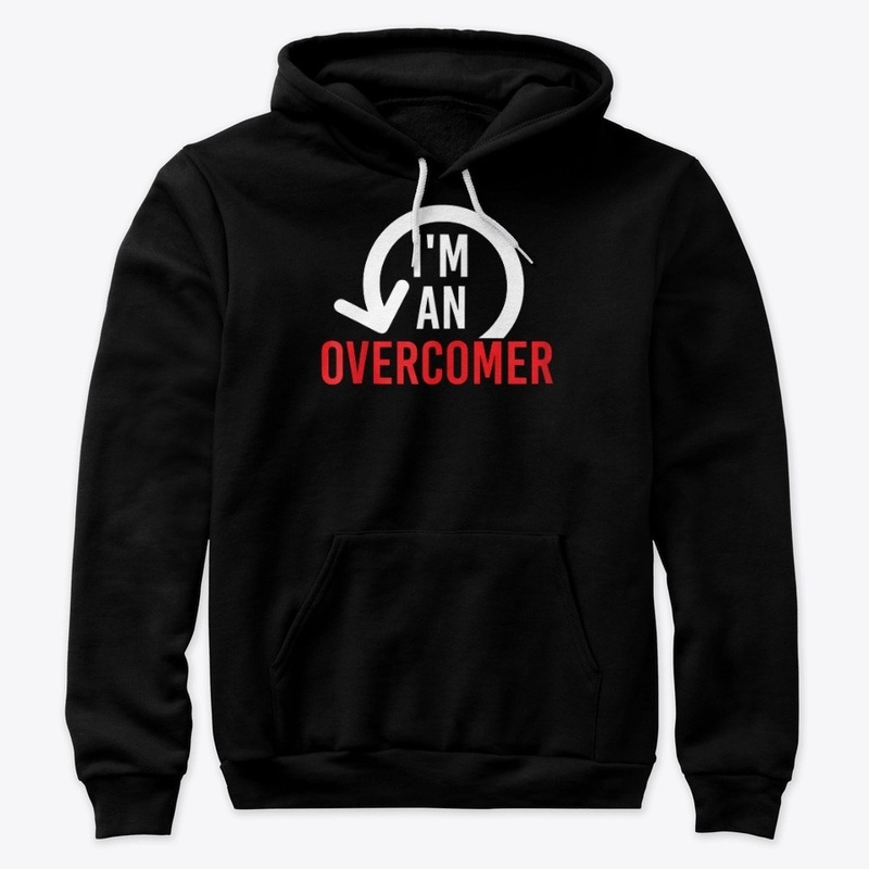 I'm an Overcomer Zip T-Shirt Hoodie