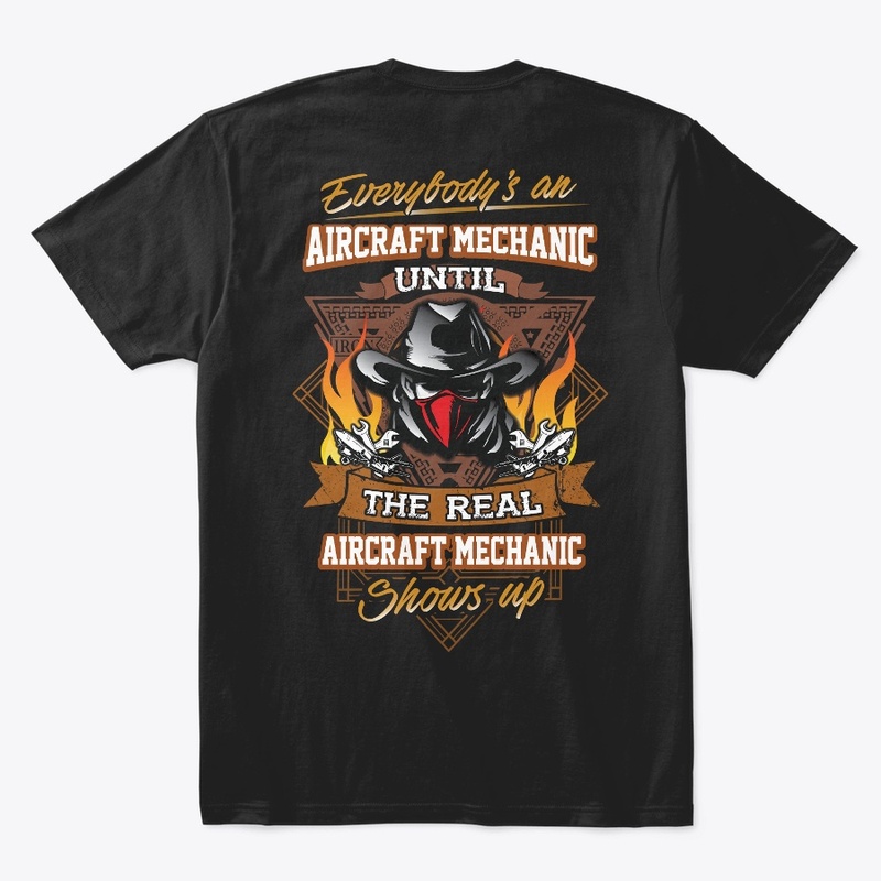 Real Aircraft Mechanic Hoodie